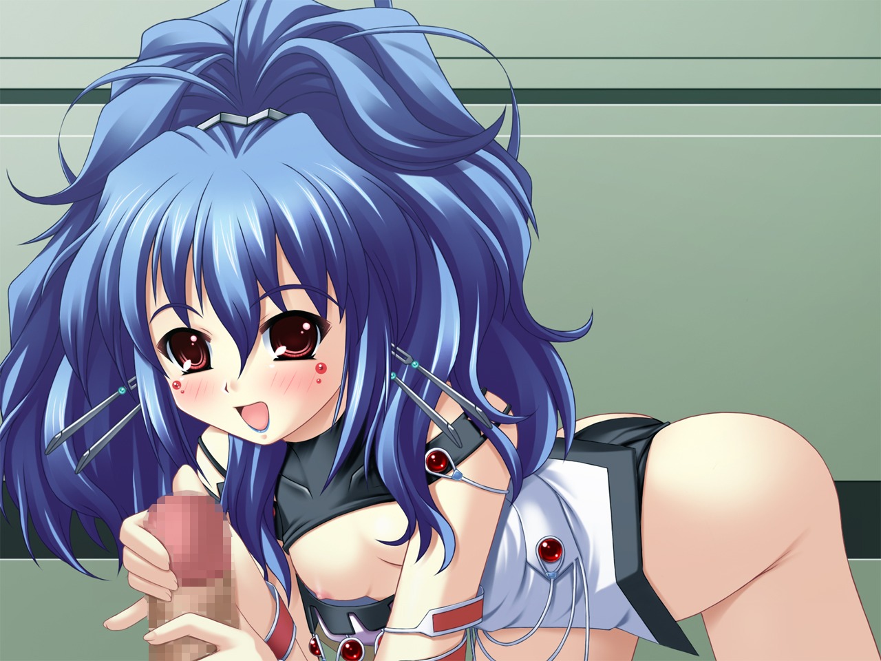 alfimi censored female marking_below_eyes rule34 super_robot_wars tagme