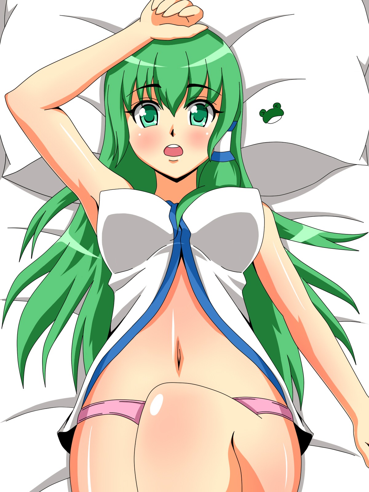 female rule34 sanae_kochiya tagme touhou