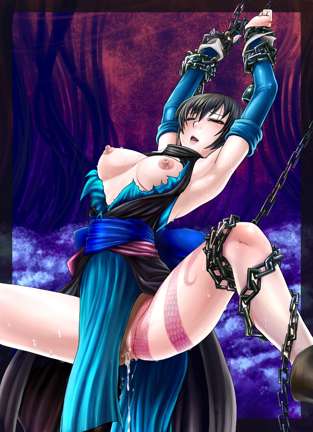 female rule34 samurai_shodown shiki_(samurai_shodown) snk tagme