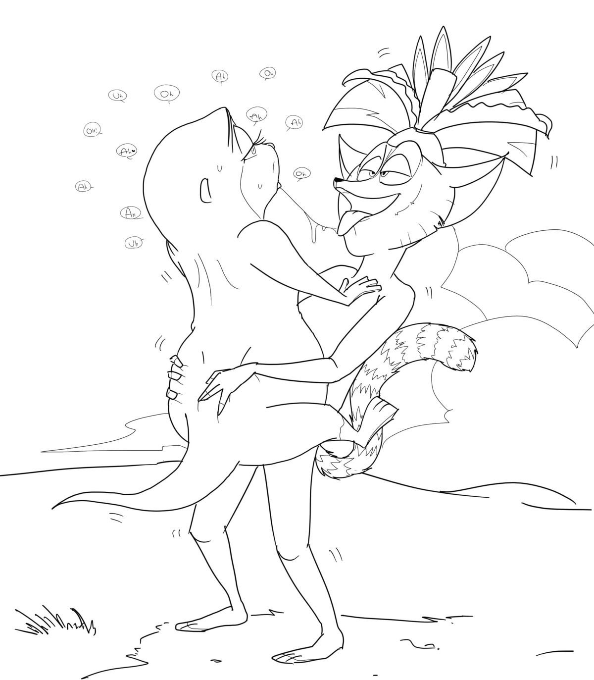 4pcsset abstract_background absurd_res anthro bodily_fluids butt butt_grab dreamworks duo e621 female female_penetrated hand_on_butt hi_res interspecies king_julien lemur looking_pleasured madagascar_(series) male male/female male_penetrating male_penetrating_female mammal markings marlene_(madagascar) moan monochrome mustelid otter penetration penile penile_penetration penis_in_vagina primate ring-tailed_lemur ring_(marking) ringed_tail sex simple_background stand_and_carry_position standing standing_sex strepsirrhine striped_markings striped_tail stripes sweat tail tail_markings the_penguins_of_madagascar tongue tongue_out vaginal vaginal_penetration