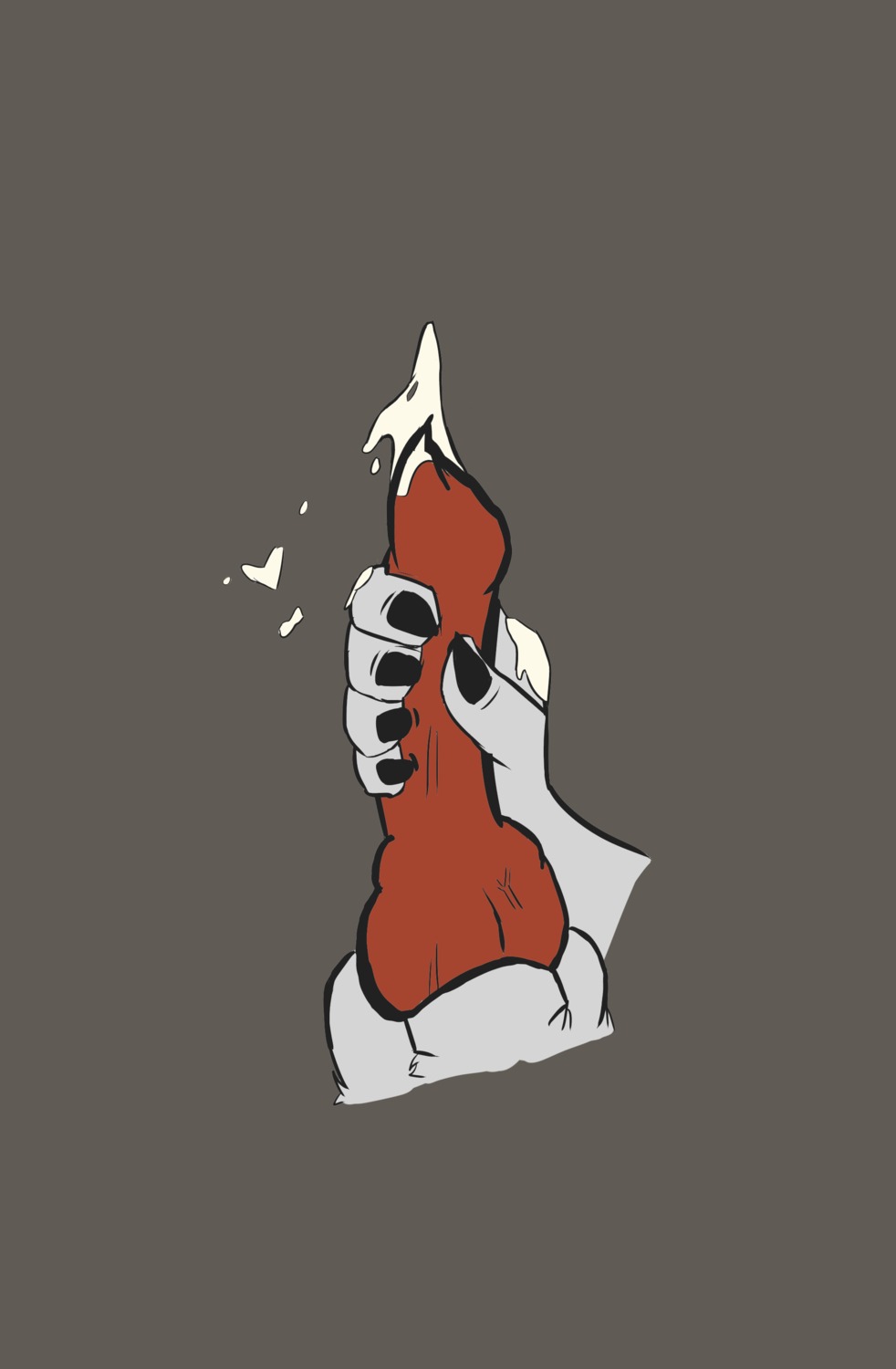 absurd_res ambiguous_species anthro bodily_fluids canid canine canis chivez clawing claws crotch_shot cum digital_media_(artwork) disembodied_penis e621 erection floating_hands fox genital_fluids genital_shot genitals hi_res hybrid luxorslopski male mammal masturbation penile penile_masturbation penis penis_shot solo wolf