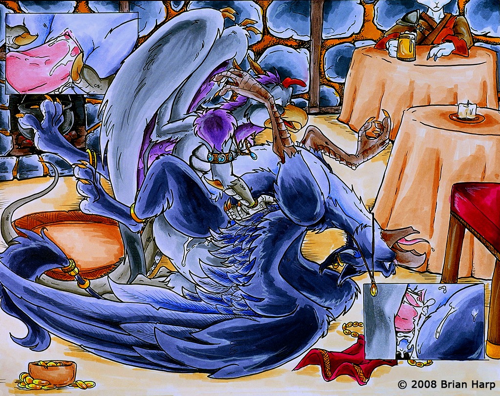 2008 avian brian_harp cum female feral gryphon mythological_avian mythological_creature mythology rule34 sex wings