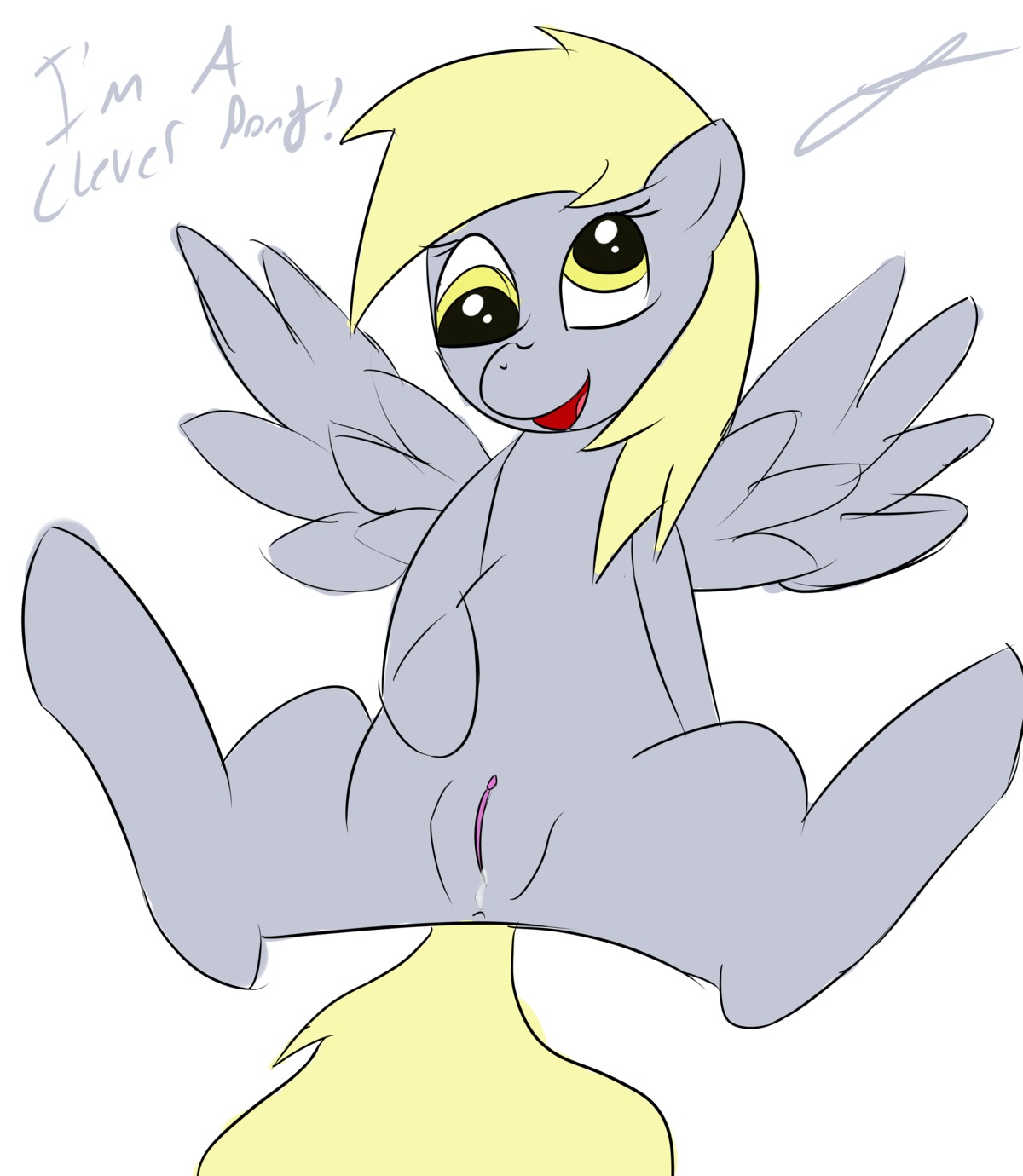 2d derpy_hooves equine female feral friendship_is_magic horse my_little_pony no_penetration pegasus pony ponyjhooves quadruped rule34 smooth_skin solo solo_female tagme wings