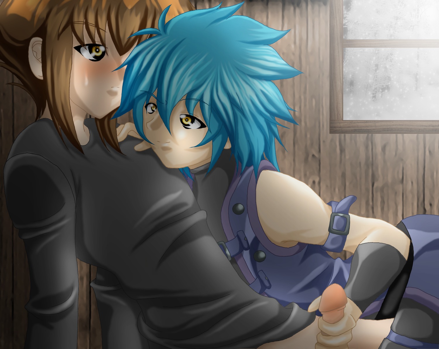 jaden_yuki johan_anderson judai_yuuki male male_only rule34 yu-gi-oh! yu-gi-oh!_gx yuuki_juudai