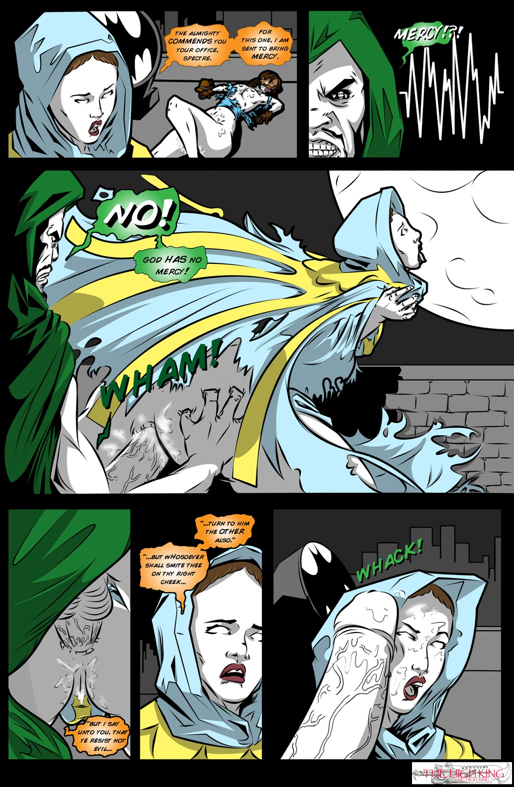 crispus_allen dc dc_comics female final_crisis renee_montoya rule34 the_high_king the_question the_spectre