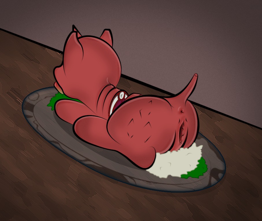 anus apple character_prepared_as_food death digital_media_(artwork) e621 equid equine fearingfun female feral food food_dressed food_fetish food_play friendship_is_magic fruit genitals gore grotesque_death hasbro horn lioncourt mammal my_little_pony mythological_creature mythological_equine mythology plant presenting presenting_vulva raised_tail rarity_(mlp) rib_cage ribs solo spine spread_vulva spreading tail third-party_edit unicorn vulva