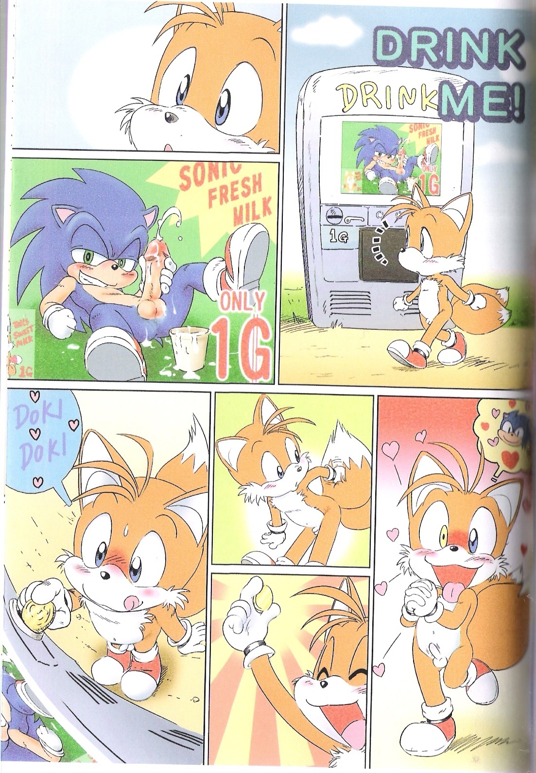anthro coin color cum fox fur furry hedgehog male male_only masturbation mitsui-jun money multiple_males rule34 sonic_(series) sonic_the_hedgehog sonic_the_hedgehog_(series) tagme tails tails_the_fox