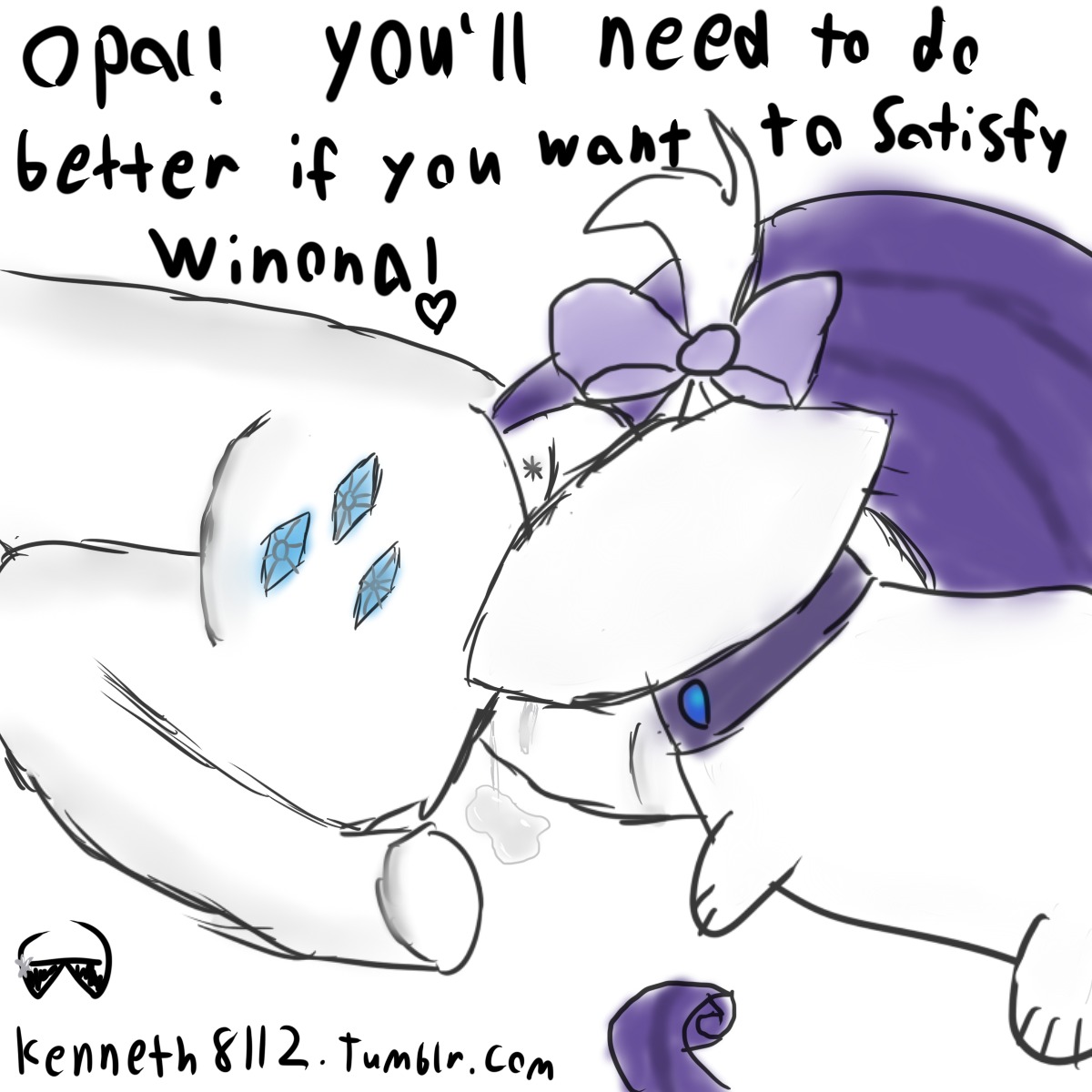 equine feline female feral friendship_is_magic hasbro horse kenneth8112 my_little_pony opalescence_(mlp) oral pony pussy pussy_juice rarity_(mlp) rule34 smooth_skin tagme unicorn