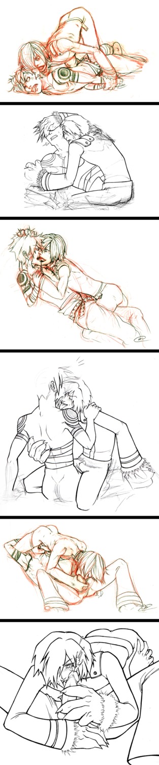 69 comic gay kamina male monochrome penis rule34 tagme tengen_toppa_gurren_lagann viral yaoi