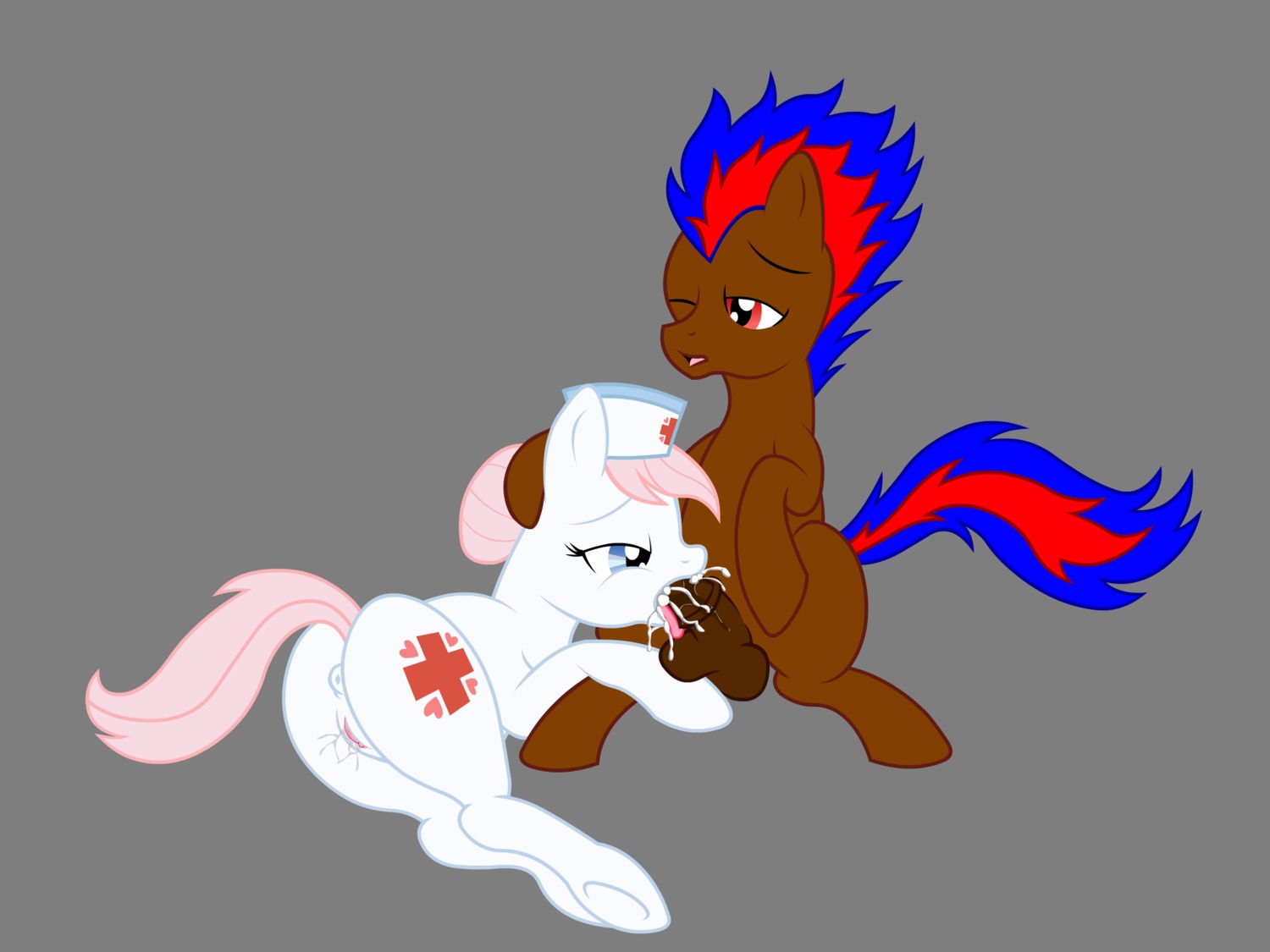 4:3 alpha_channel animal_genitalia animal_penis anus balls bodily_fluids butt clothing cum cum_in_mouth cum_inside cutie_mark duo e621 earth_pony equid equine equine_genitalia equine_penis erection fan_character fellatio female female_penetrated feral friendship_is_magic genital_fluids genitals hair hasbro hat headgear headwear hi_res horse lying male male/female male_penetrating male_penetrating_female mammal my_little_pony nude nurse_clothing nurse_hat nurse_headwear nurse_redheart_(mlp) open_mouth oral oral_penetration penetration penile penis pony sex shadowovermars simple_background tail tongue transparent_background vaginal_fluids vulva
