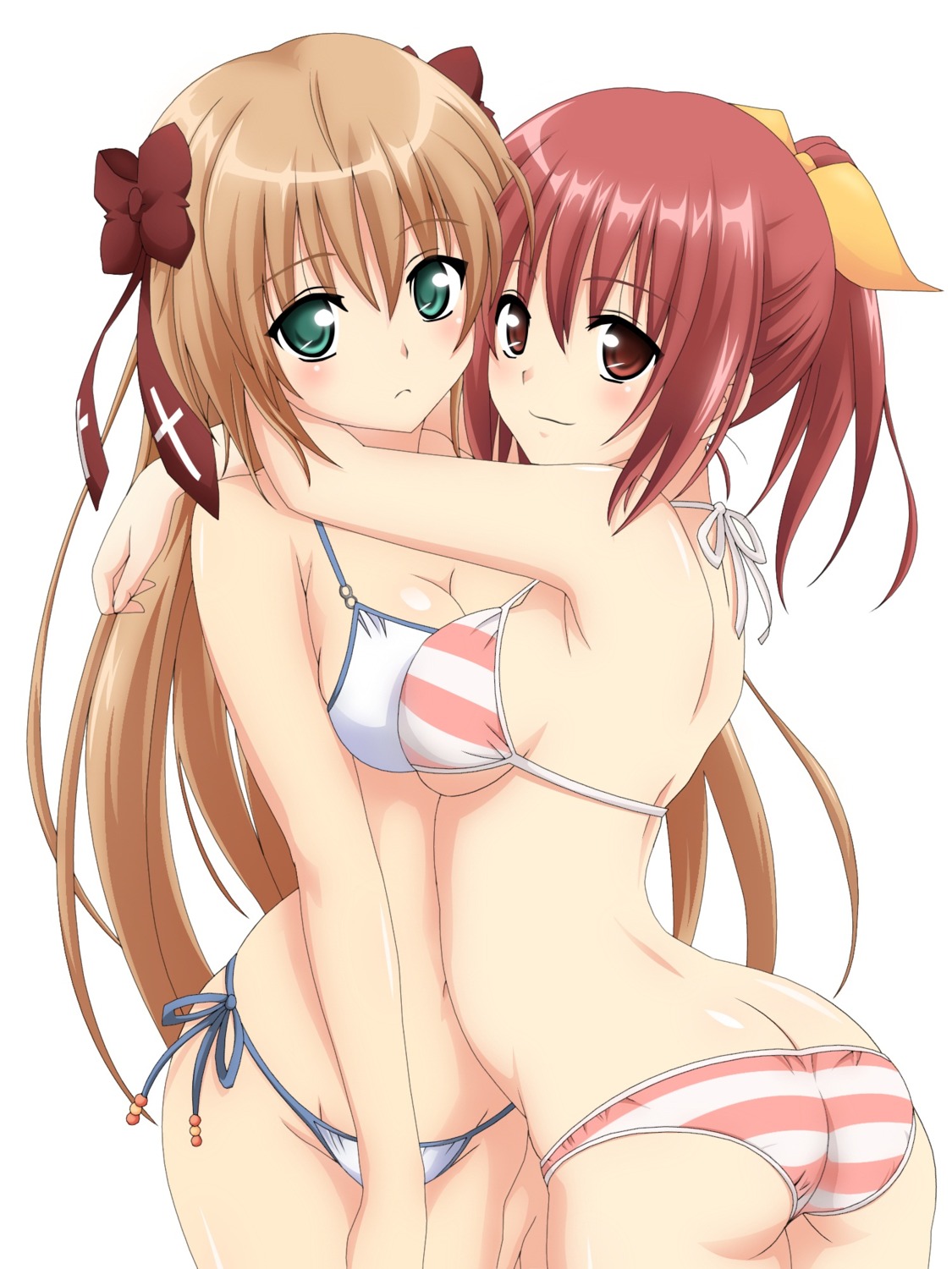 female human looking_back mayoi_neko_overrun! multiple_females multiple_girls naruko_kanae rule34 serizawa_fumino tagme