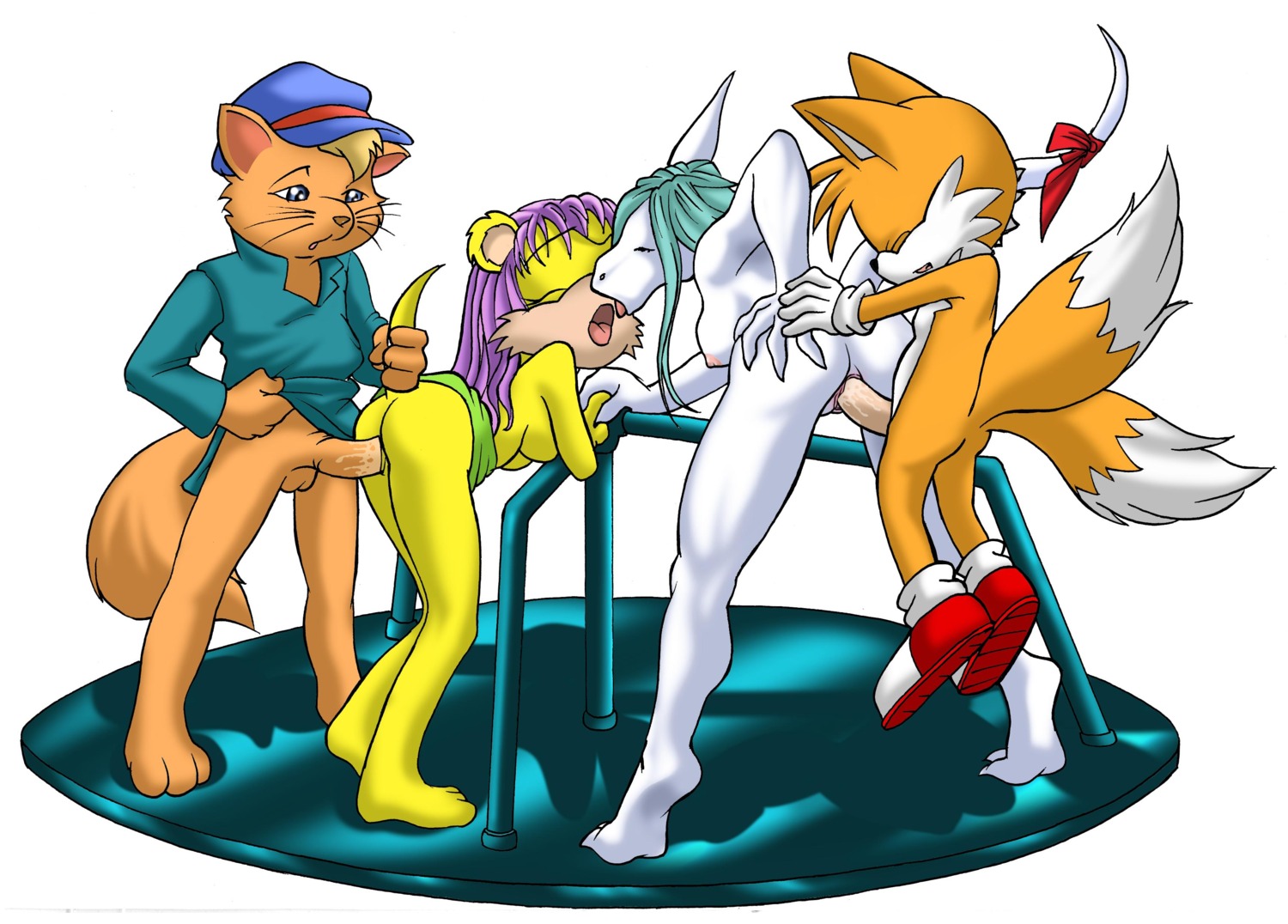 2girls anthro archie_comics canine crossover david_copperfield exposed_torso female final_fantasy final_fantasy_ix footwear fox freya_crescent fur furry_tail handwear interspecies male mammal miles_prower miles_tails_prower mina_mongoose mongoose multi_tail rule34 sega sonic_(series) sonic_the_hedgehog_(archie) sonic_the_hedgehog_(comics) sonic_the_hedgehog_(series) straight straight_hair tagme tail tails tails_the_fox white_background