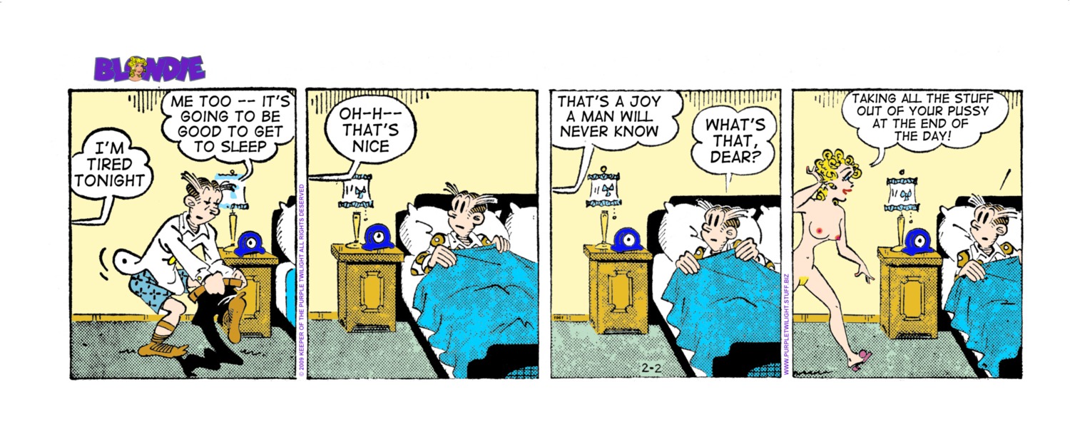 blondie_(comic) blondie_bumstead casual dagwood_bumstead female human male nudist rule34 tagme