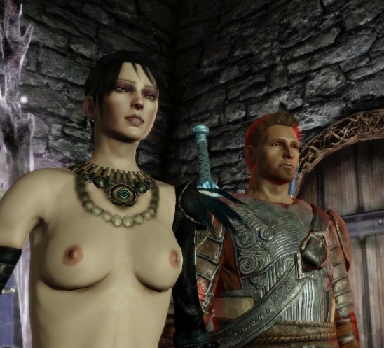 3d alistair_theirin breasts dragon_age dragon_age_origins female male morrigan_(dragon_age) rule34