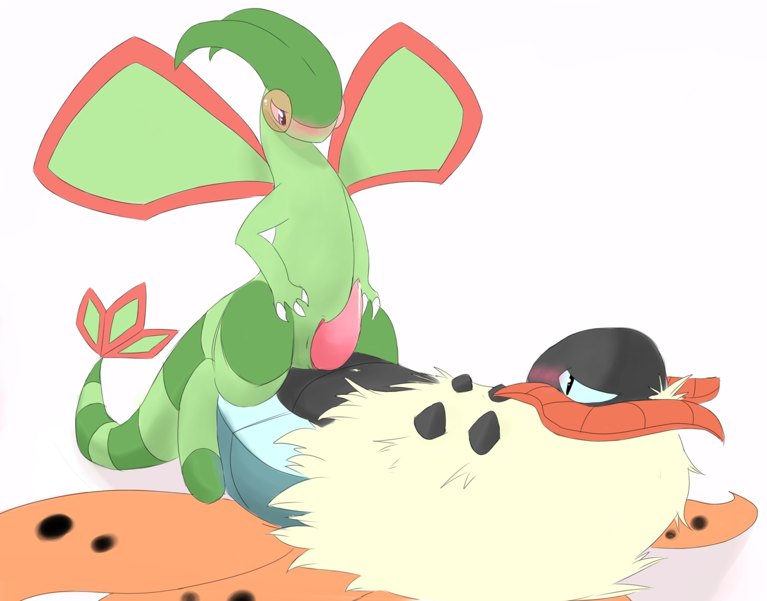 anal anal_penetration animal_genitalia arthropod blush bodily_fluids cowgirl_position cum cum_on_belly cum_on_body cum_on_penis dragon duo e621 erection feral feral_on_feral flygon from_front_position fur generation_3_pokemon generation_5_pokemon genital_fluids genital_slit genitals hi_res insect lepidopteran male male/male male_on_bottom male_on_top male_penetrated male_penetrating male_penetrating_male membrane_(anatomy) membranous_wings mythological_creature mythological_scalie mythology nervous nintendo nude on_bottom on_top penetration penis pokemon pokemon_(species) precum scalie sex simple_background source_request straddling tail unknown_artist volcarona white_background wings