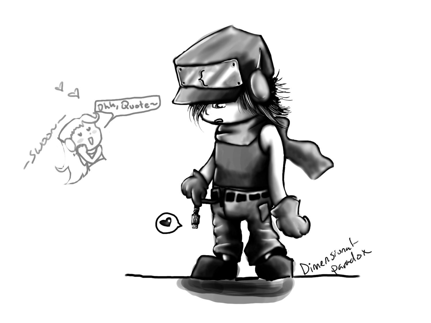 cave_story curly_brace female quote_(cave_story) rule34 tagme
