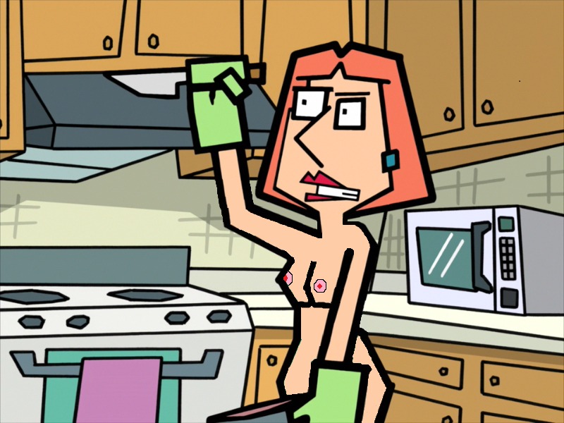 1girls 2d artist_request breasts family_guy female female_only human indoors knife lipstick lois_griffin mittens mostly_nude multiverse nipples orange_hair pink_nipples red_lipstick rule34 solo tagme toony