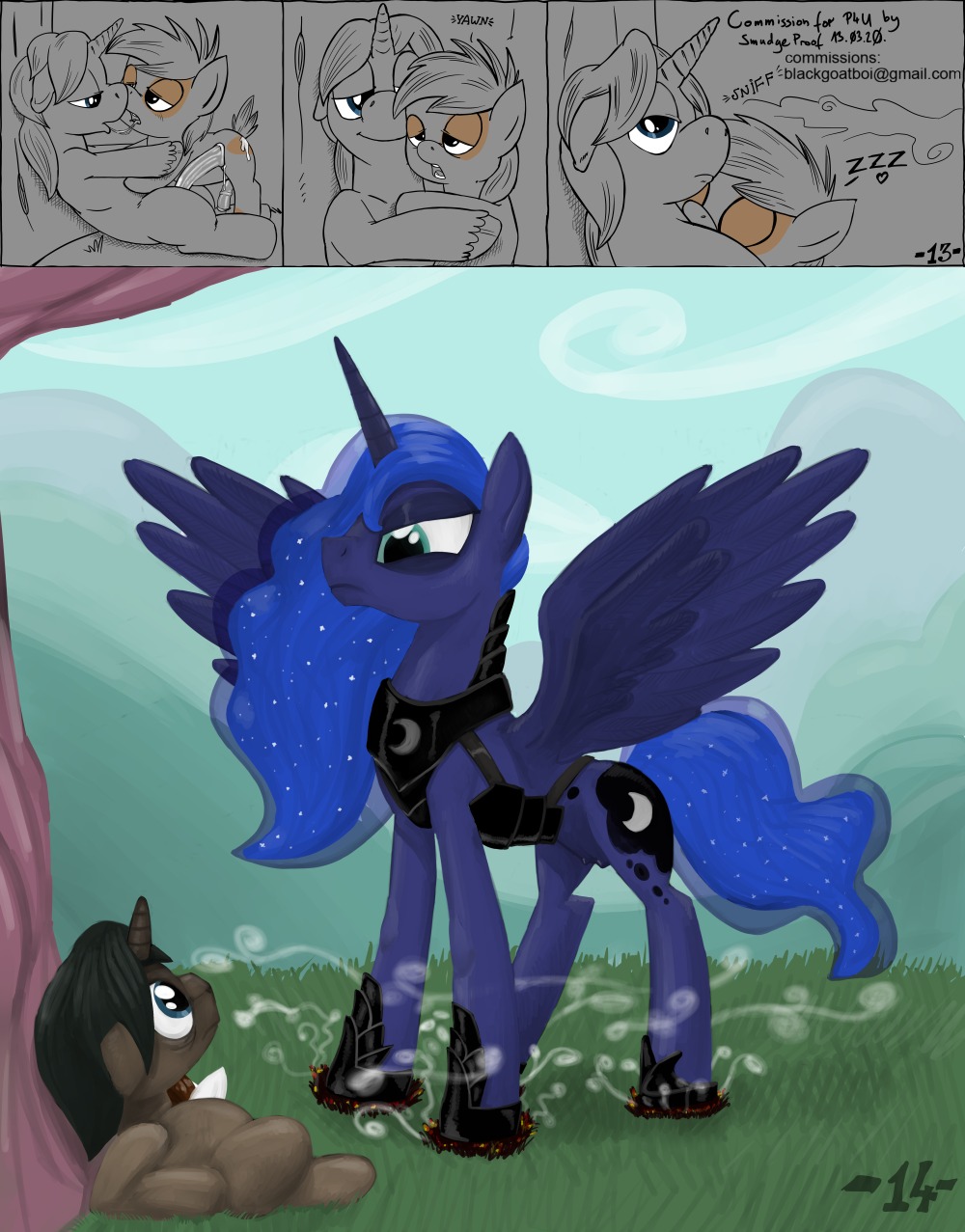 2013 age_difference armor blue_hair cloud comic cutie_mark digital_media_(artwork) e621 earth_pony equid equine fan_character feathered_wings feathers female feral feral_on_feral friendship_is_magic genitals green_eyes group hair hasbro heart_symbol hi_res horn horse larger_feral larger_male male male/male mammal multiple_scenes my_little_pony mythological_creature mythological_equine mythology older_feral older_male outside penis penis_size_difference pipsqueak_(mlp) pony princess_luna_(mlp) quadruped shota size_difference sky smaller_feral smaller_male smoke smudge_proof tail text unicorn unimpressed url winged_unicorn wings young young_feral younger_feral younger_male