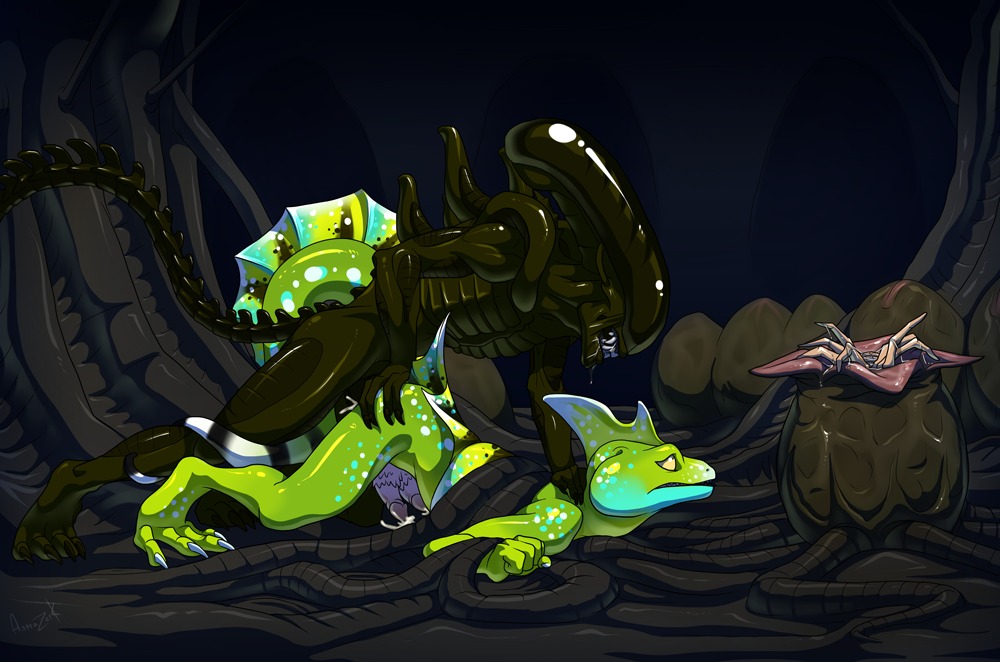 alien alien_(franchise) facehugger feral_on_feral male male_xenomorph rule34 tagme xenomorph xenomorph_egg