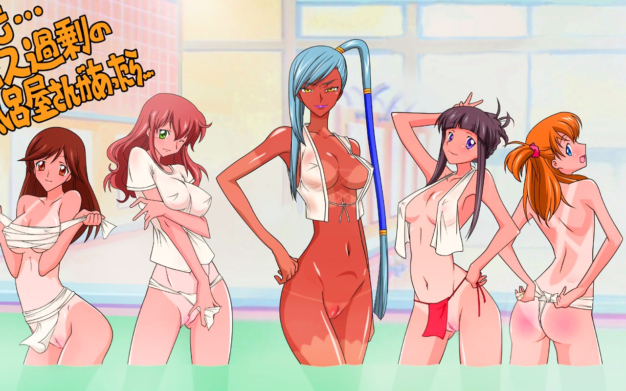 bath code_geass dark-skinned_female dark_skin erect_nipples female fundoshi happi innie_pussy japanese_clothes kimono loincloth long_hair midriff nipples pussy rule34 sarashi see-through tan tanline thighhighs topless towel uncensored villetta_nu wallpaper water wink yamakasa
