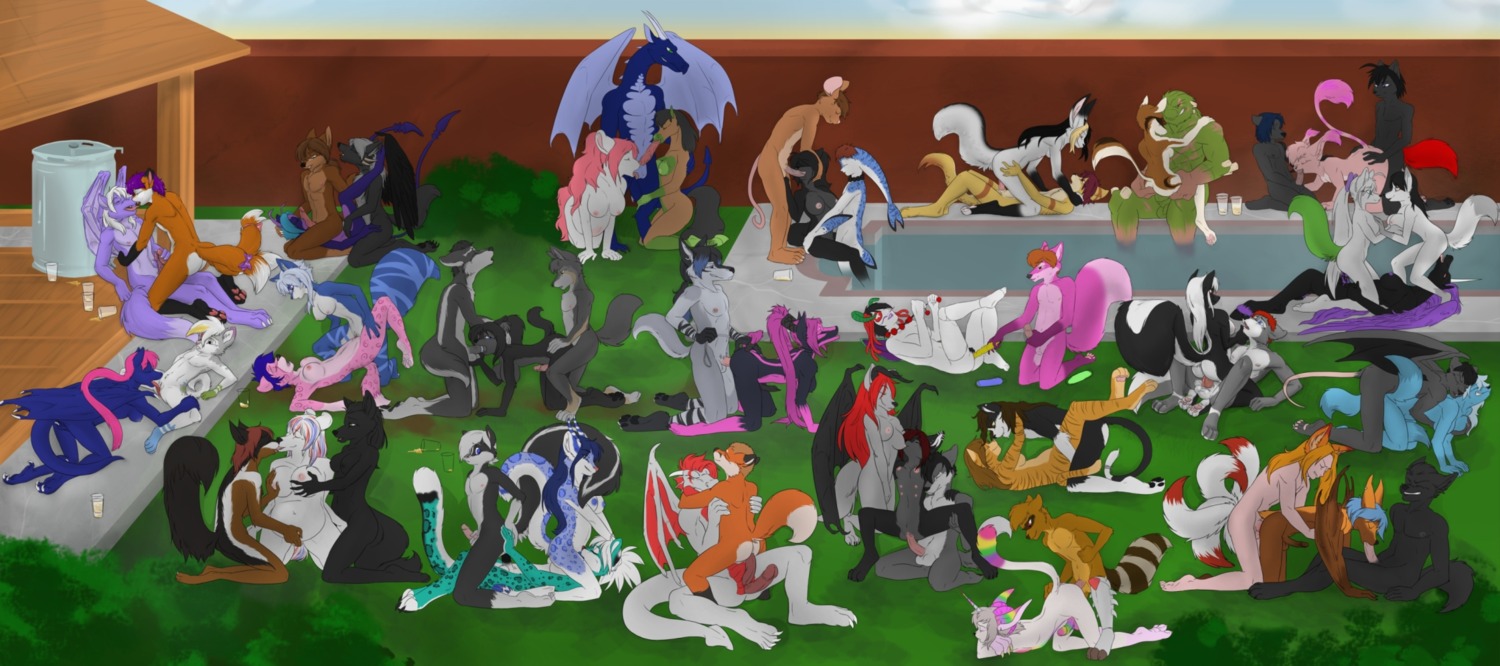 alcohol anal anal_sex anthro backyard balls balls_fondling beer bisexual breasts canine closed_eyes cunnilingus cuntboy diphallia diphallism dragon equine eyeswear feline fellatio female frottage furry futanari gay glasses group_sex handjob hindpaw horse hybrid intersex interspecies male multi_genitalia multi_penis mythological_creature mythological_scalie mythology no_humans nude oral oral_sex orgy outside paws penetration penis pussy rule34 scalie sex sherly_karu straight supinhas unknown_species vaginal_penetration wings yuri