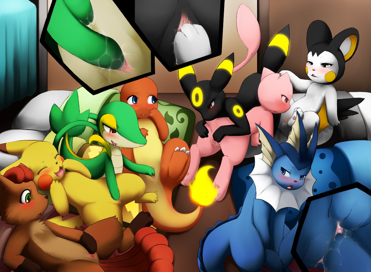 anal anal_penetration anus autopenetration black_body black_eyes blue_body blue_eyes blush bodily_fluids brown_body brown_fur canid canine charmander clitoris darkmirage double_penetration dripping e621 eeveelution emolga eyes_closed female female/female feral feral_on_feral fingering fingering_self fire flaming_tail fur generation_1_pokemon generation_2_pokemon generation_5_pokemon genital_fluids genitals green_body green_eyes group group_sex interspecies legendary_pokemon mammal masturbation membrane_(anatomy) mew_(pokemon) multi_tail nintendo orange_body orange_eyes orange_skin orgy patagium penetration pikachu pink_body pink_eyes plant pokemon pokemon_(species) red_eyes rodent sciurid sex snivy spread_legs spread_vulva spreading tail tail_fetish tail_in_own_pussy tail_in_vagina tail_insertion tail_masturbation tail_play umbreon vaginal vaginal_fluid_drip vaginal_fluids vaginal_fluids_on_hand vaginal_fluids_on_tail vaginal_masturbation vaginal_penetration vaporeon vine_whip vines vulpix vulva white_body yellow_body yellow_fur