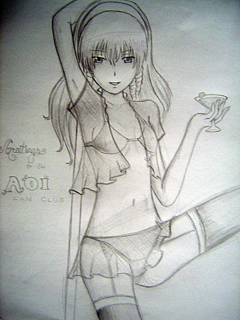 bra female hyoudou_aoi kaichou_wa_maid-sama! lingerie looking_at_viewer navel panties rule34
