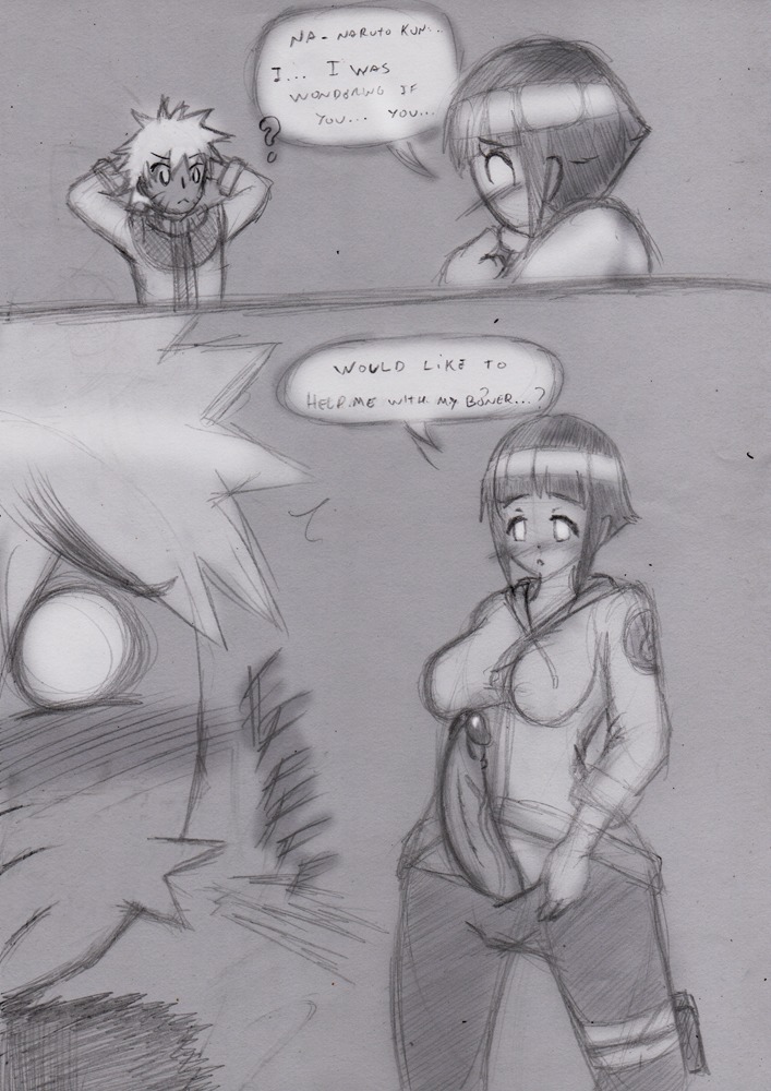 futa_with_male futanari huge_cock human hyuuga_hinata intersex male naruto naruto_(series) nikoh penis rule34 uzumaki_naruto
