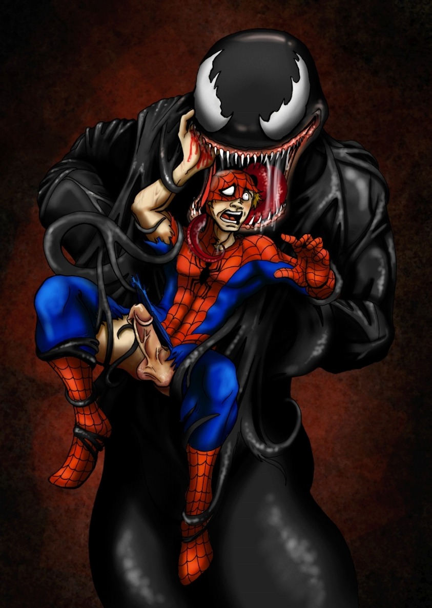 2boys blood erection forced_yaoi gay male male_only marvel marvel_comics penis peter_parker rape rule34 spider-man spider-man_(series) tentacle_on_male torn_clothes uncensored venom_(marvel) vore yaoi