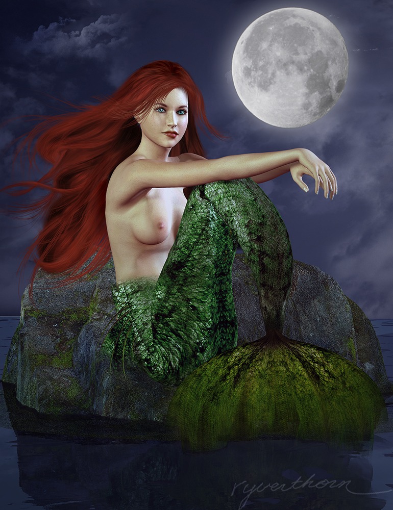 3d ariel_(the_little_mermaid) breasts disney disney_princess female merfolk mermaid nipples rule34 ryverthorn tagme the_little_mermaid the_little_mermaid_(1989_film)