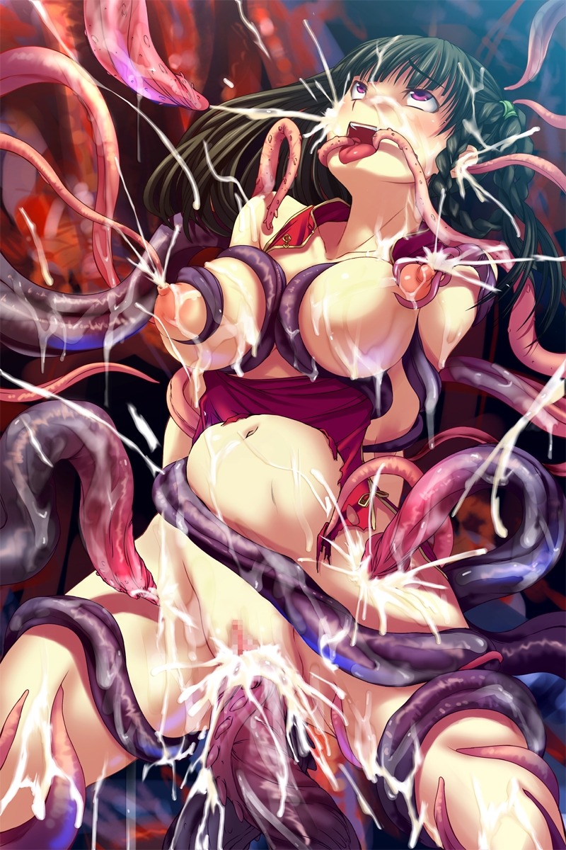 dead_or_alive female human lei_fang rule34 tagme tentacle