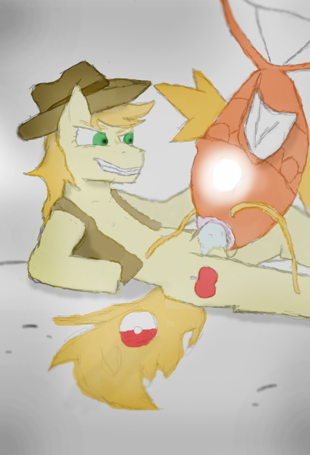 ambiguous_gender braeburn_(mlp) crossover earth_pony equine feral fish friendship_is_magic horse magikarp male my_little_pony pokemon pony rule34 smooth_skin what