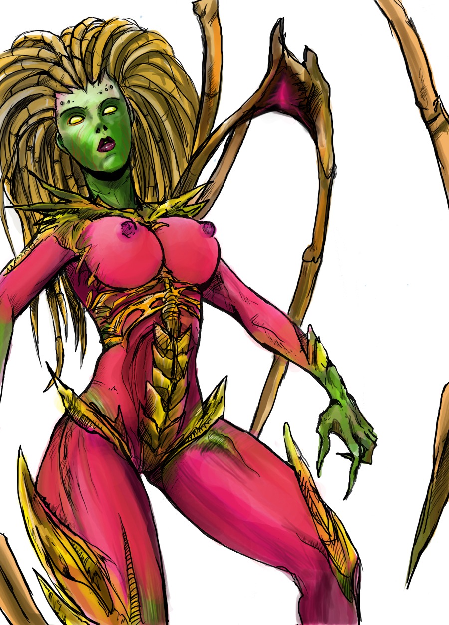 1girls bone_wings breasts female female_only nipples nude queen_of_blades rule34 sarah_kerrigan solo solo_female standing starcraft tagme zerg
