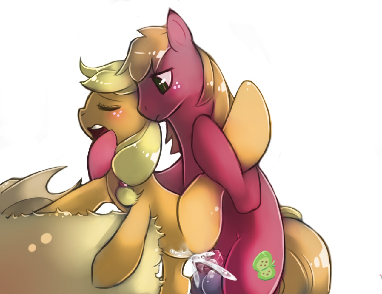 animal_genitalia animal_penis applejack_(mlp) balls big_macintosh_(mlp) bodily_fluids brother_(lore) brother_and_sister_(lore) cum cutie_mark duo e621 earth_pony equid equine equine_genitalia equine_penis erection female feral friendship_is_magic genital_fluids genitals hasbro horse incest_(lore) male male/female mammal my_little_pony nude penis pony princess_hinghoi sibling_(lore) sister_(lore) tail