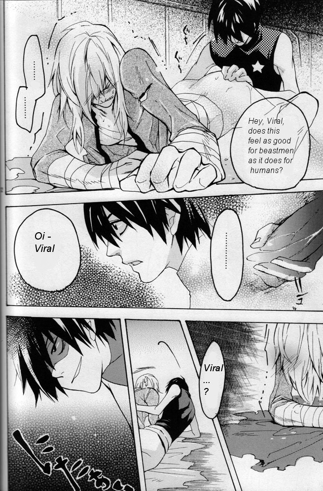 2boys anal blush comic gay goggles male male_only monochrome multiple_boys multiple_males open_clothes open_shirt rule34 shirt simon_(tengen_toppa_gurren_lagann) tengen_toppa_gurren_lagann text translated viral yaoi