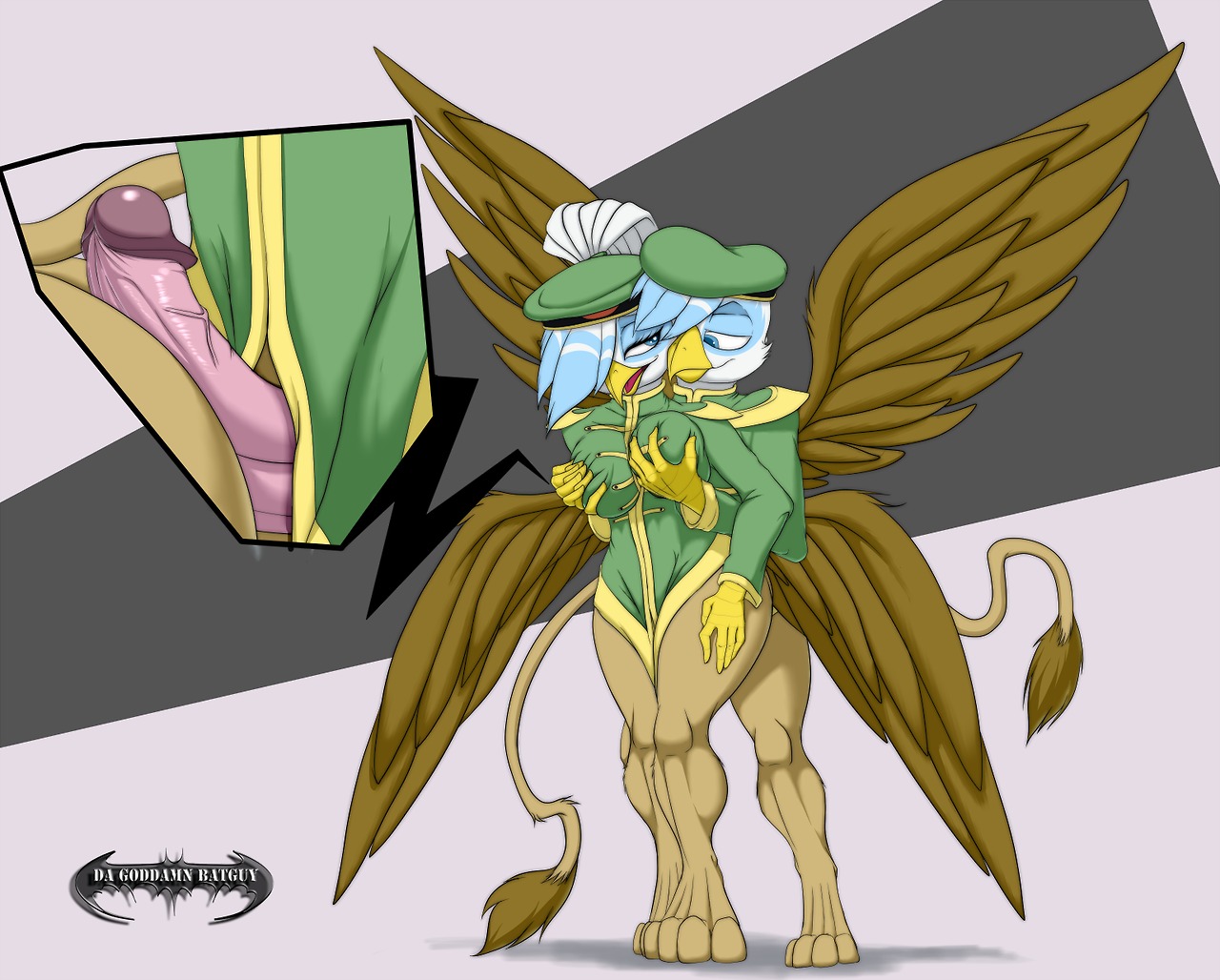 anthro anthro_on_anthro avian beak big_breasts blue_eyes breast_fondling breast_grab breast_play breasts chrono_bluewing corona_bluewing da_goddamn_batguy duo e621 erection feathered_wings feathers female fondling genitals gryphon hair hand_on_breast humanoid_genitalia humanoid_penis incest_(lore) male male/female mythological_avian mythological_creature mythology non-mammal_breasts penis sex sibling_(lore) simple_background smile tail twincest_(lore) twins_(lore) vein veiny_penis wings