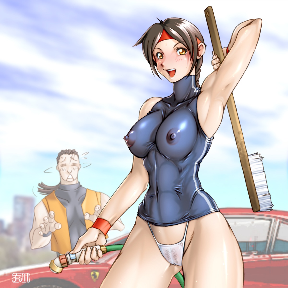 arikawa art_of_fighting female hairy_pussy king_of_fighters pubes pubic_hair pussy pussy_hair robert_garcia rule34 snk tagme video_games yuri_sakazaki