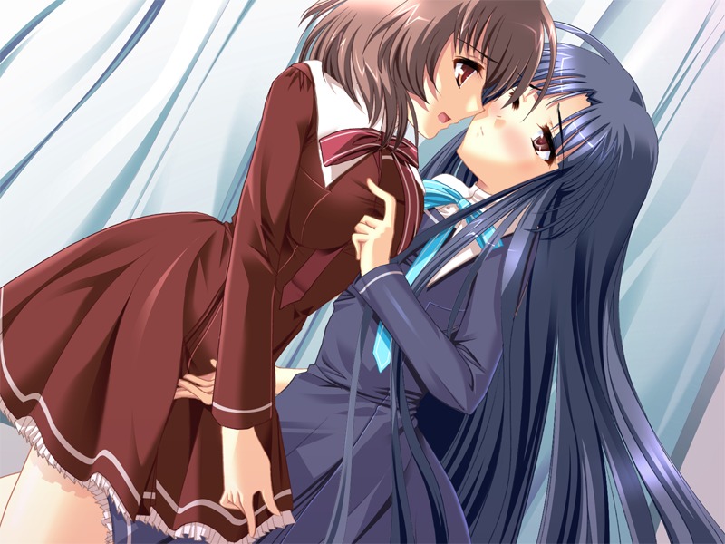 cg dark_rose eroge female game_cg kohinata_akari kohinata_asami rule34 tagme target_-ochiru_shimai-
