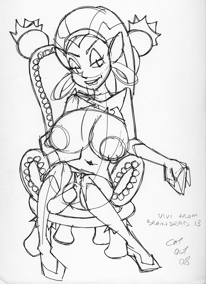 braindead_13 female rule34 tagme vivi_(brain_dead_13)