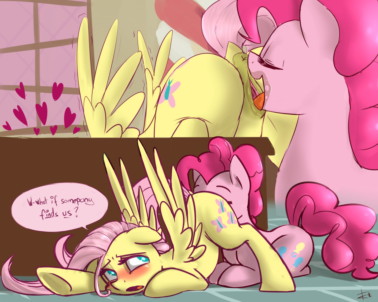 2014 5:4 :o all_fours anus ass_up balloon blush bodily_fluids butt crade cunnilingus cutie_mark dialogue drooling duo e621 earth_pony english_text equid equine eyelashes eyes_closed feathered_wings feathers feet female female/female feral feral_on_feral fluttershy_(mlp) friendship_is_magic from_behind_position fur genitals glistening hair happy hasbro heart_symbol hi_res hooves horse inflatable inside licking long_hair looking_back looking_up lying mammal my_little_pony mythological_creature mythological_equine mythology narrowed_eyes nose_to_anus nude on_front open_mouth oral pegasus penetration pinkie_pie_(mlp) pony presenting presenting_hindquarters presenting_vulva question_mark saliva sex shadow smile squint teal_eyes text tongue tongue_out vaginal vaginal_penetration vulva wings yellow_body yellow_feathers
