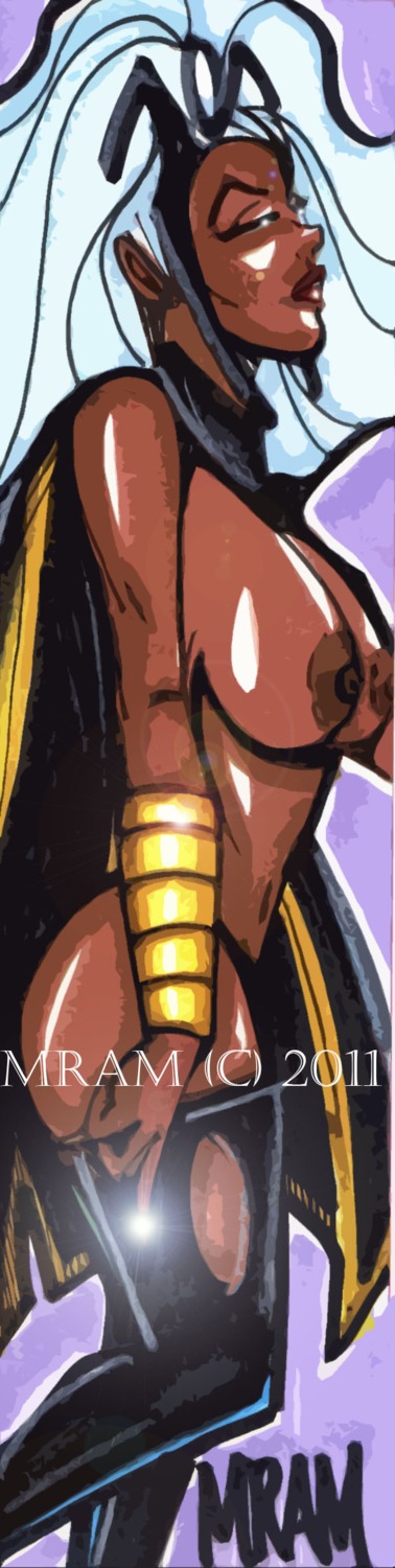 1girls 2011 dark-skinned_female dark_skin female marvel marvel_comics ororo_munroe ramnation rule34 solo storm_(x-men) tiara x-men