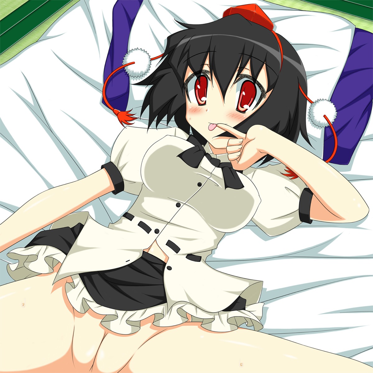 female rule34 shameimaru_aya tagme touhou