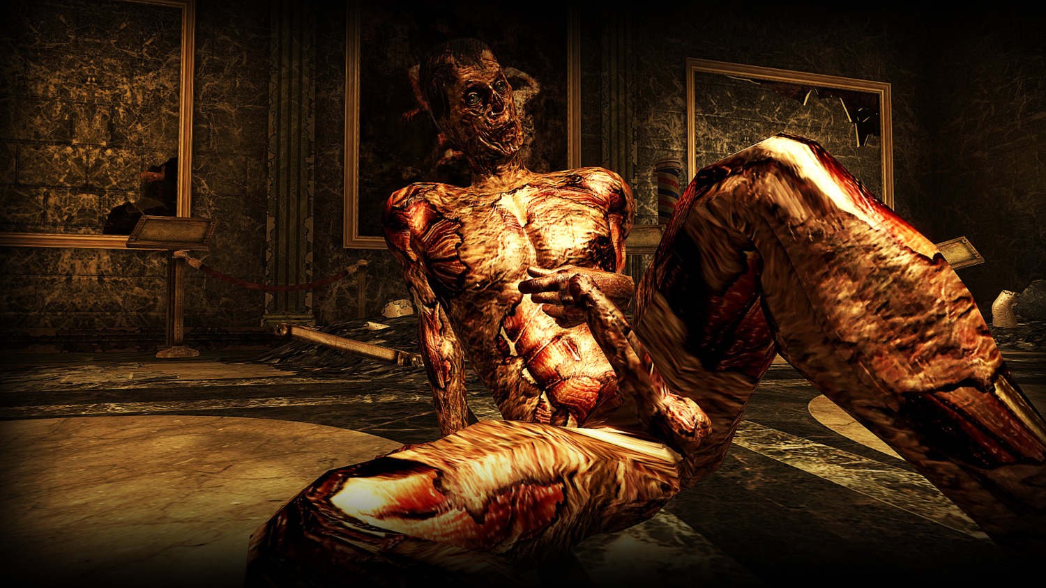 1boy 3d fallout fallout_3 ghoul_(fallout) male male_only nightmare_husbando no_humans penis rule34 solo unsettling