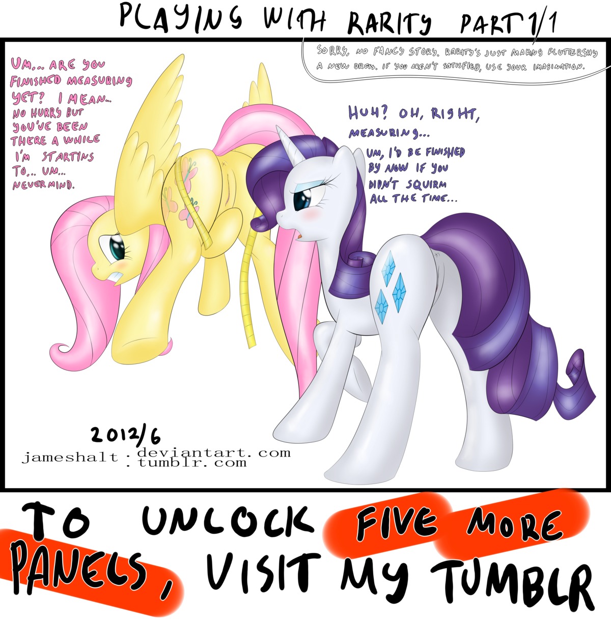 absurd_res anus cutie_mark duo e621 english_text equid equine feathered_wings feathers female female/female feral fluttershy_(mlp) friendship_is_magic genitals haltie hasbro hi_res horn humanoid_genitalia humanoid_vulva mammal my_little_pony mythological_creature mythological_equine mythology pegasus quadruped rarity_(mlp) tail text unicorn vulva wings yellow_body yellow_feathers