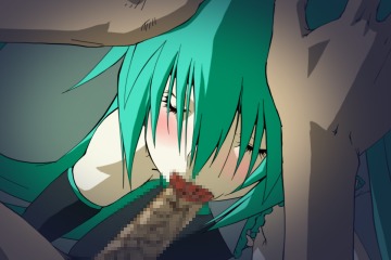 1boy 1girl animated aqua_hair bare_shoulders beige_skin blush censored closed_eyes color deepthroat detached_sleeves fellatio female hand_on_another's_head hand_on_head hands_on_another's_head hatsune_miku hetero long_hair lowres male mosaic_censoring open_mouth oral penis png pov rule34 sex sitting solo_focus tekuteku_(yuuhodou) tied_hair twintails veins veiny_penis very_long_hair vocaloid