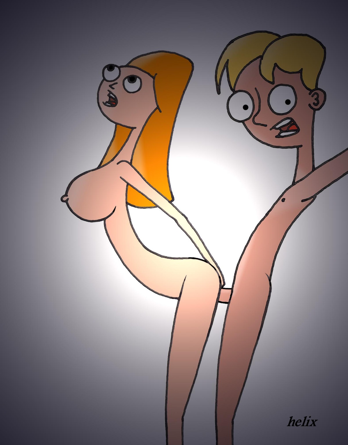 candace_flynn disney female helix human jeremy_johnson male nipples phineas_and_ferb rule34 straight tagme