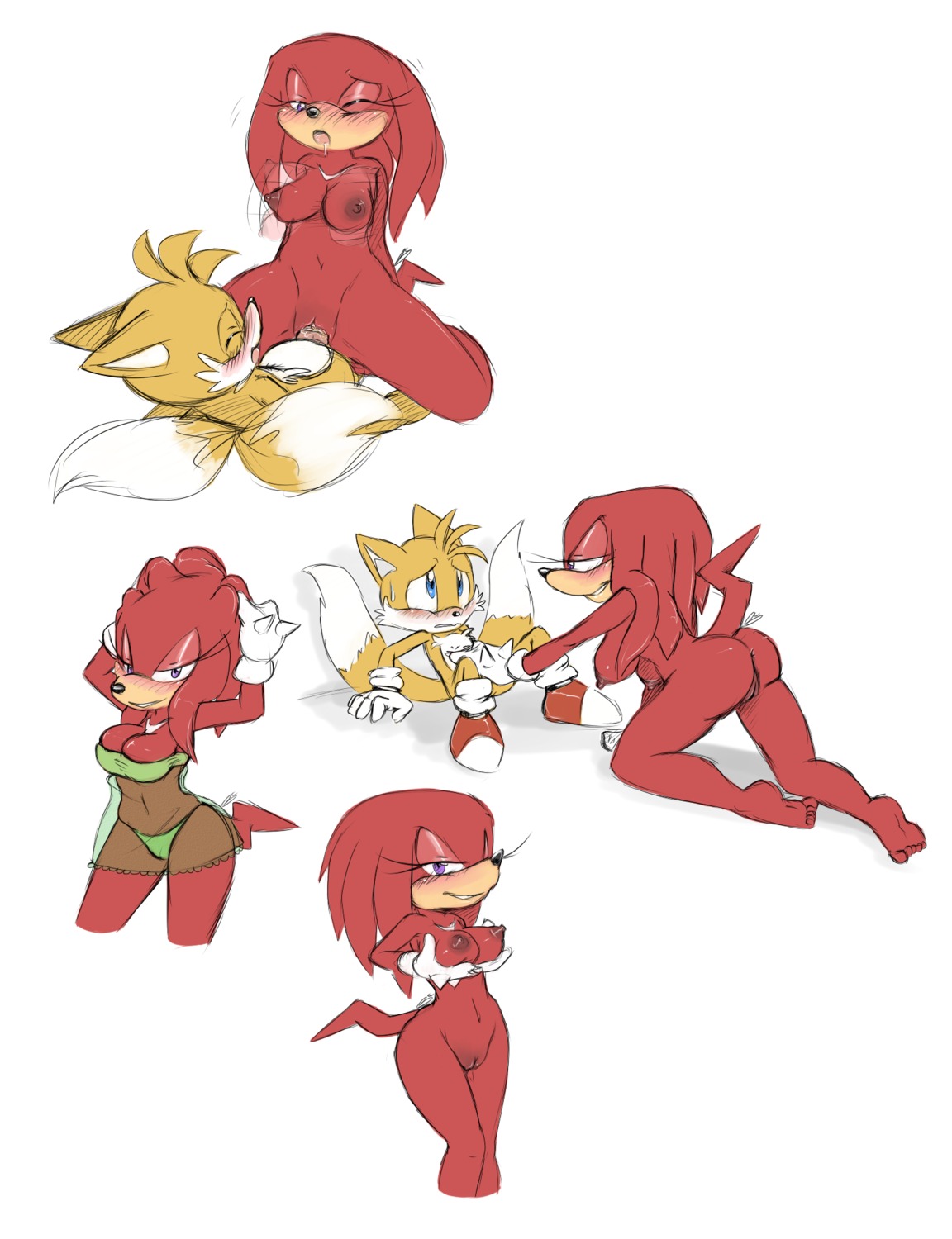 2014 anthro anus areola big_breasts bluechika blush bra breast_fondling breast_grab breast_play breasts butt canid canine clothed clothing crossgender digital_media_(artwork) duo e621 echidna erect_nipples erection female female_penetrated fondling fox genitals hand_on_breast hi_res knuckles_the_echidna male male/female male_penetrating male_penetrating_female mammal miles_prower monotreme nipples nude panties penetration penile penile_penetration penis penis_in_vagina sega sex skimpy sonic_the_hedgehog_(series) underwear vaginal vaginal_penetration vulva
