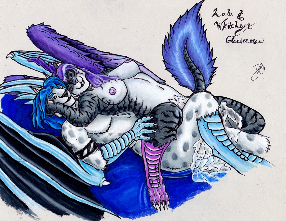 afterglow anthro anthro_on_anthro bodily_fluids breasts cum daelyhelaxon dragon duo e621 feathered_wings feathers felid female fur furred_dragon furred_scalie genital_fluids horn hybrid male male/female mammal membrane_(anatomy) membranous_wings mythological_creature mythological_scalie mythology nipples nude pantherine romantic romantic_couple scalie sex simple_background tail tiger white_background wings