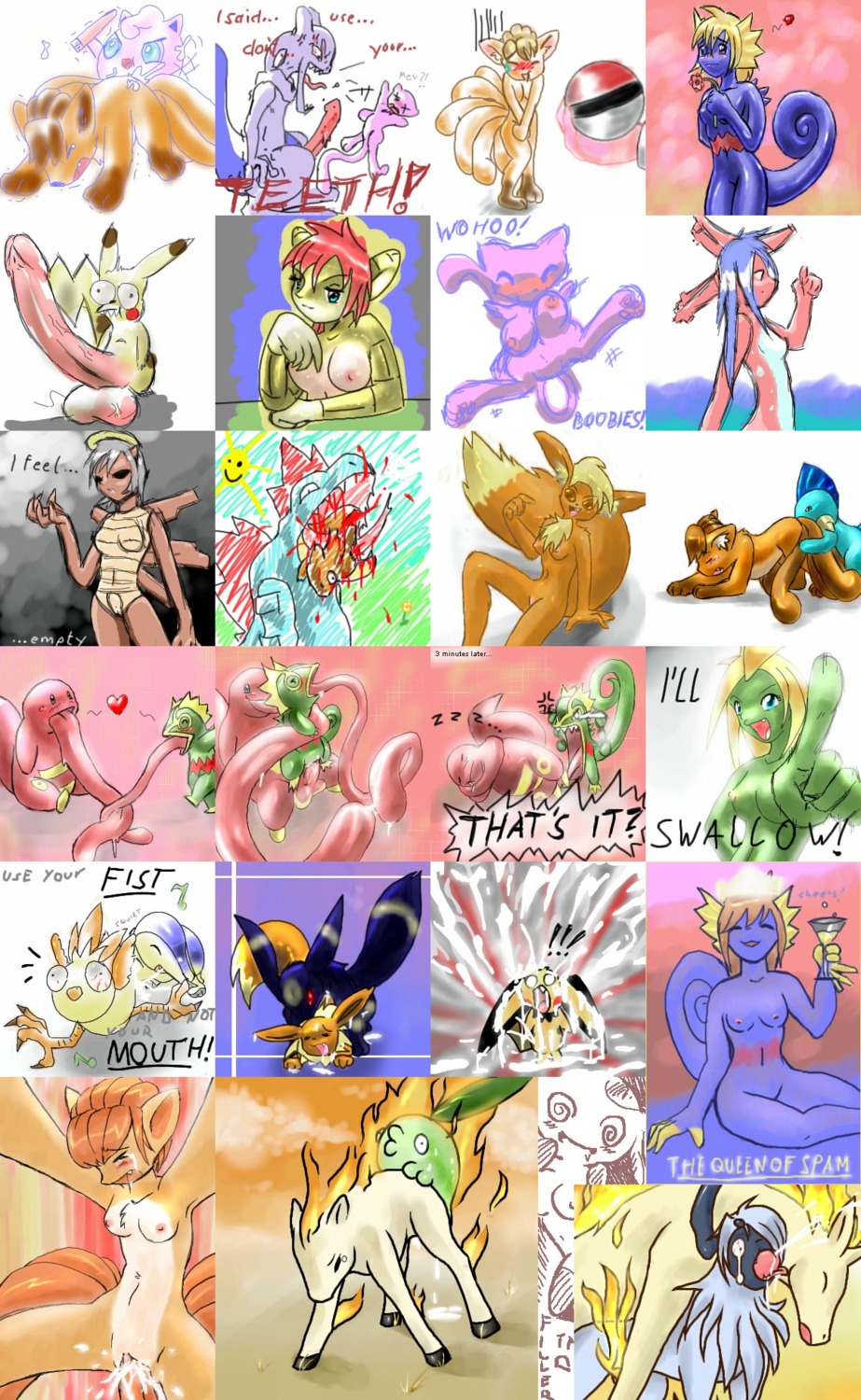 2008 4_toes 5_fingers 9_6 absol all_fours all_the_way_through alternate_color ambiguous_gender ambiguous_penetration ambiguous_pred ambiguous_prey anal anal_penetration anal_threading anthro anthrofied aquatic areola balls beak beverage big_balls big_penis biped black_eyes blood blue_eyes blue_hair blush bodily_fluids breasts brown_eyes canid canine chair_position chest_tuft chewing cigar cnidarian corsola cum cum_covered cyndaquil death dialogue digital_media_(artwork) doggystyle duo e621 eevee eeveelution english_text entwined_tongues equid erection exclamation_point eyes_closed feet felid female feral feral_on_feral feraligatr fingers fire flaming_hair flaming_mane flaming_tail flower from_behind_position fur generation_1_pokemon generation_2_pokemon generation_3_pokemon genital_fluids genitals gloves_(marking) gore grey_hair gulpin hair hard_vore heart_symbol hi_res holding_object holding_pokeball hooves huge_balls huge_penis humanoid_genitalia humanoid_penis hyper hyper_balls hyper_genitalia hyper_penis jigglypuff kecleon leaking_cum leg_markings legendary_duo legendary_pokemon lickitung long_tongue looking_at_viewer male male/female male_penetrating mammal markings marshtomp messy mew_(pokemon) mew_duo mewtwo multi_tail multiple_images nintendo nipples non-mammal_breasts non-mammal_nipples open_mouth penetration penile penile_penetration penis pichu pikachu plant pokeball pokemon pokemon_(species) pokemorph ponyta pseudo_hair pseudo_mane purple_eyes purple_kecleon_(character) rapidash red_eyes rodent sandshrew sex shedinja sleeping socks_(marking) solo spinda standard_pokeball tail tears text threaded_by_penis toes tongue tongue_out torchic tuft umbreon vaginal vaginal_penetration vore vulpix vulva what white_eyes yellow_body yellow_fur