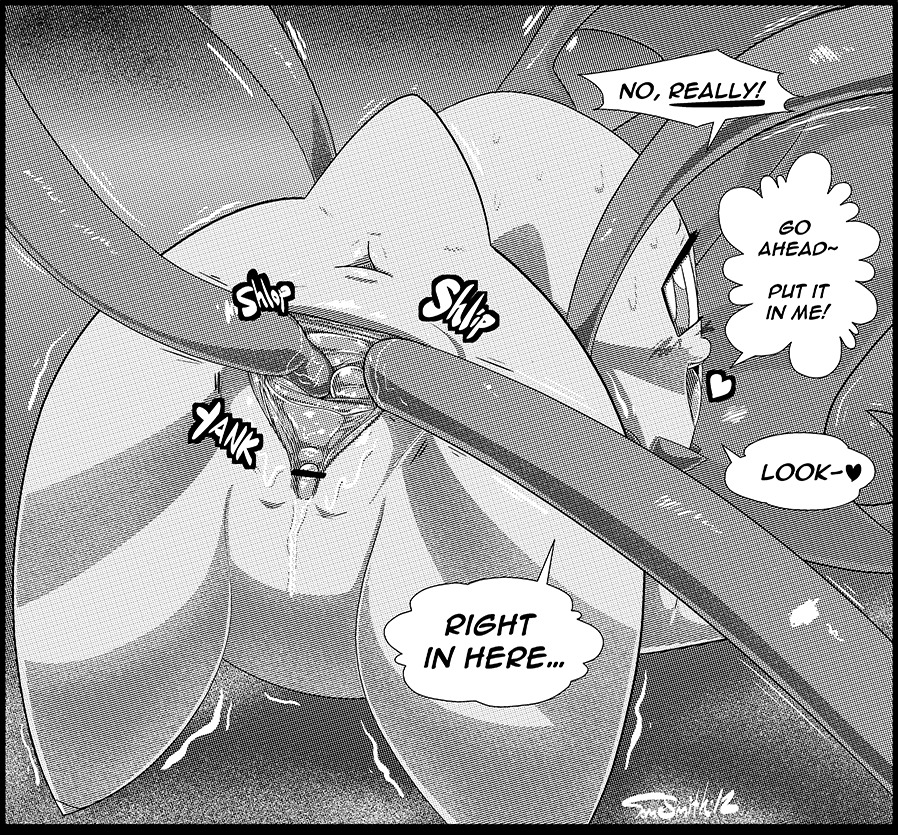anus bodily_fluids censor_bar censored cervix chikorita clitoris conditional_dnp dialogue e621 elemental_creature english_text female feral flora_fauna gaping generation_2_pokemon genital_fluids genitals grey_background heart_symbol ineffective_censorship insomniacovrlrd inviting looking_at_viewer looking_back monochrome nintendo plant pokemon pokemon_(species) presenting rear_view scalie screentone shaking simple_background solo sound_effects spread_vulva spreading sweat talking_to_viewer text vaginal_canal vaginal_fluids vines vulva
